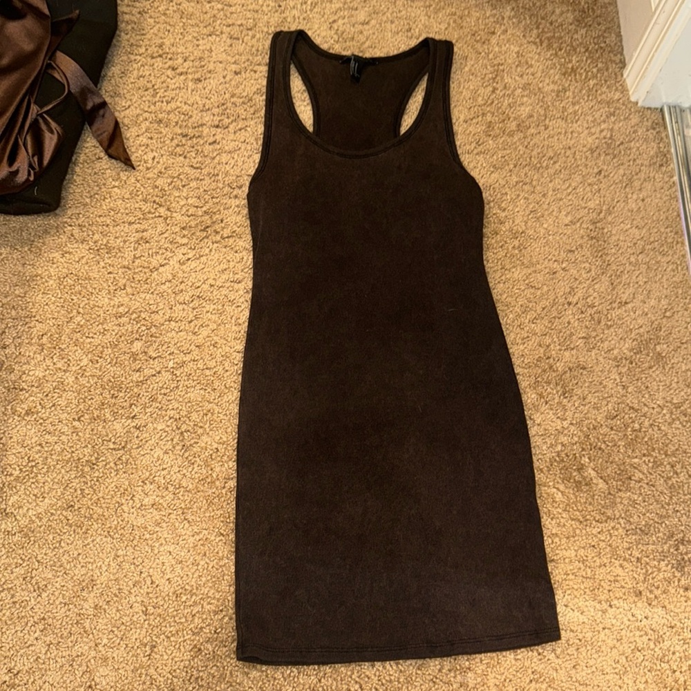 light acid wash dress